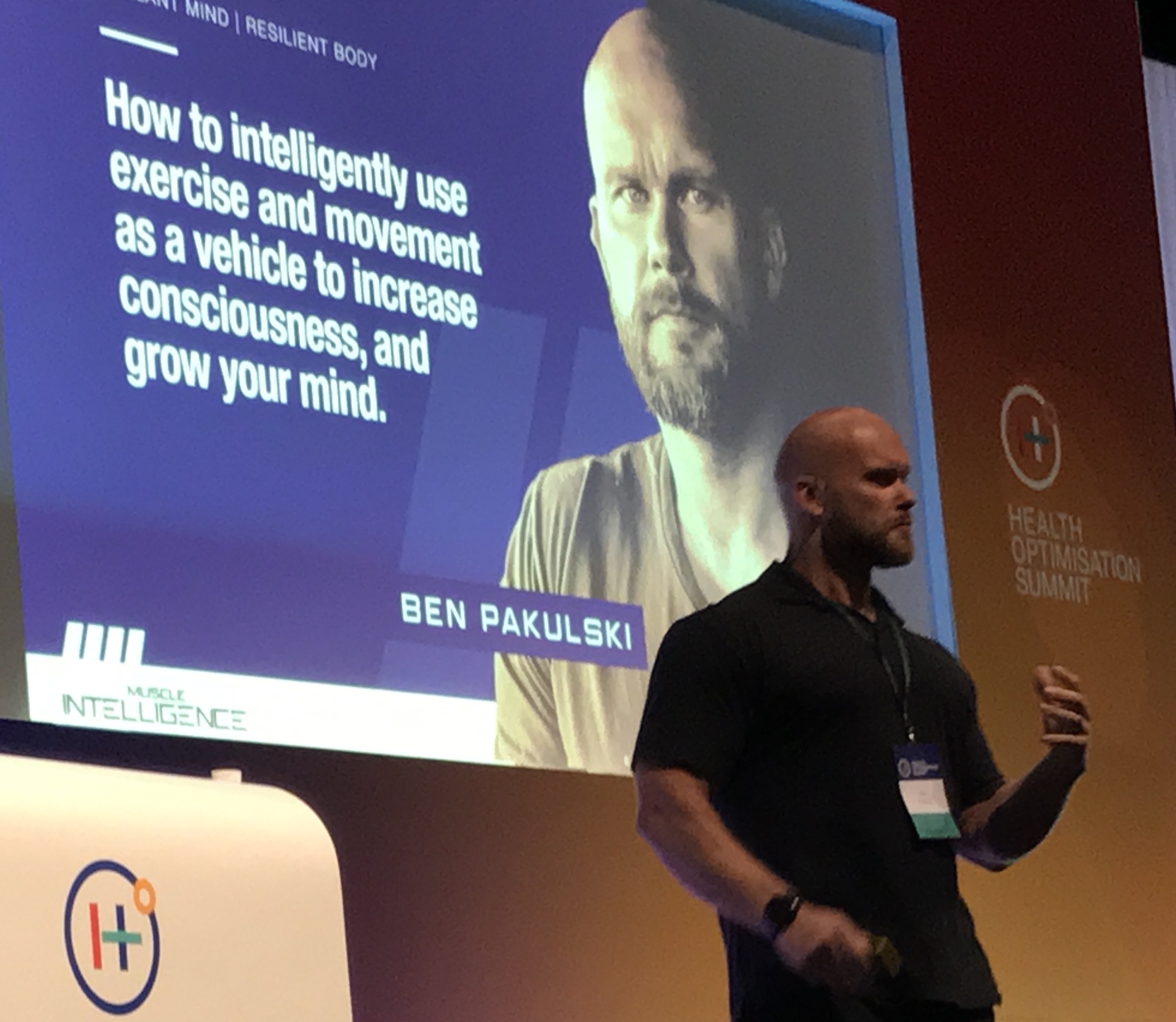 Ben attracts international audiences as a powerful speaker who focuses on all aspects of wellbeing